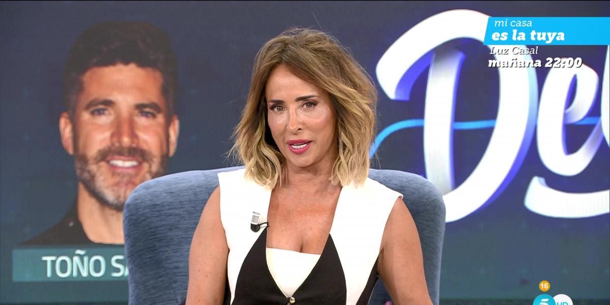 El directo e inesperado mensaje de María Patiño a Mediaset ante la cancelación de 'Sálvame'
