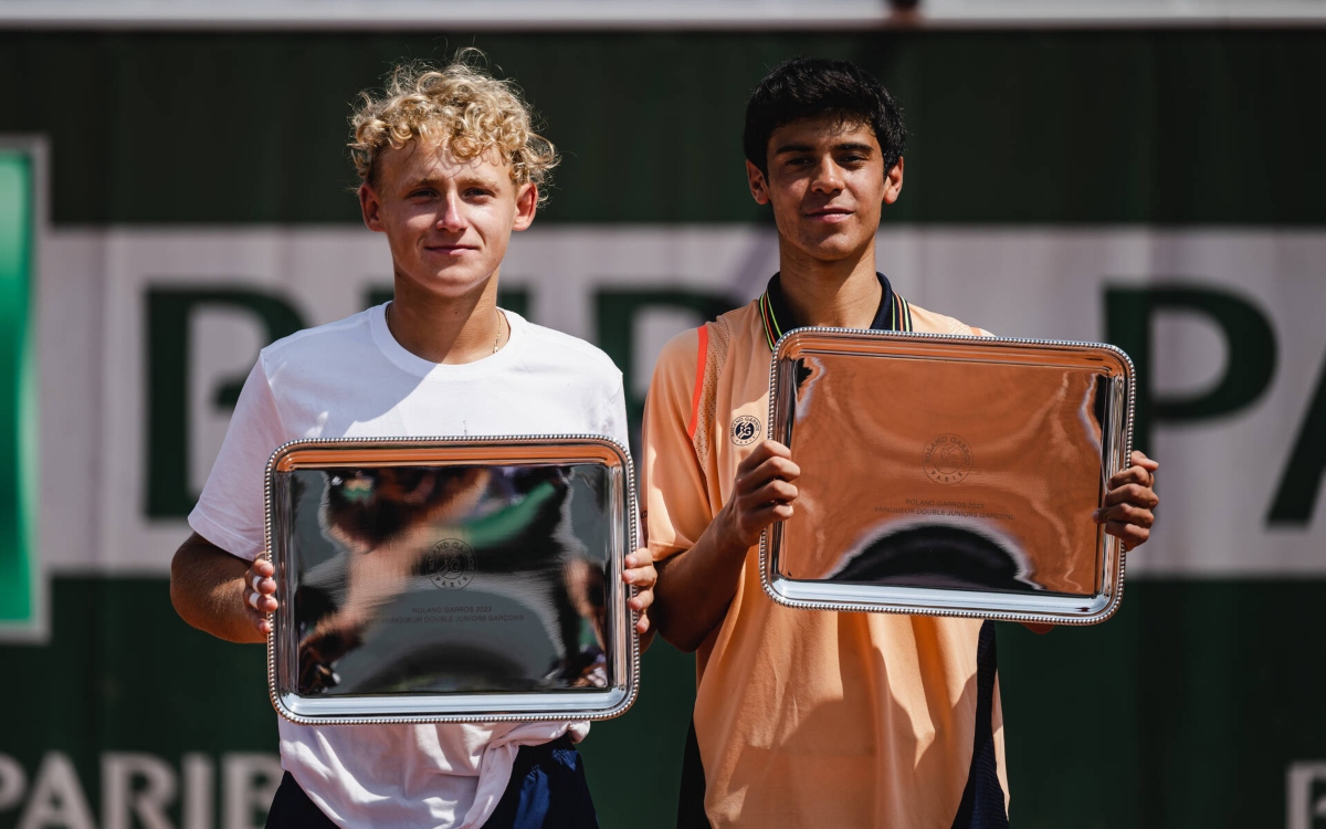El mexicano Rodrigo Pacheco es campeón de los dobles juniors de Roland Garros