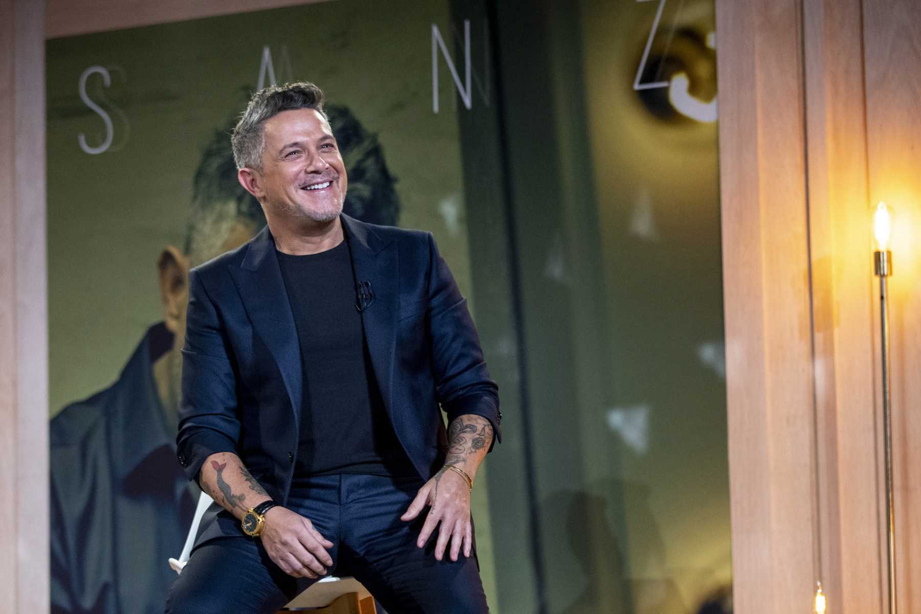 Alejandro Sanz en la presentación de su nuevo álbum / Gtres