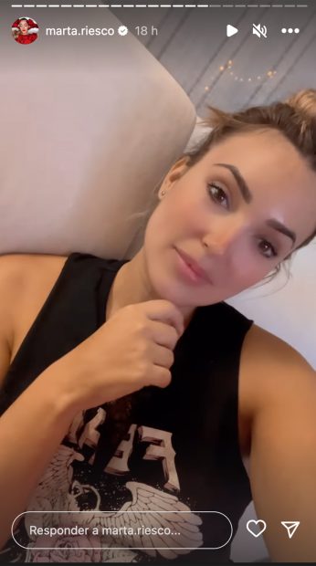 Storie de Marta Riesco. / Instagram