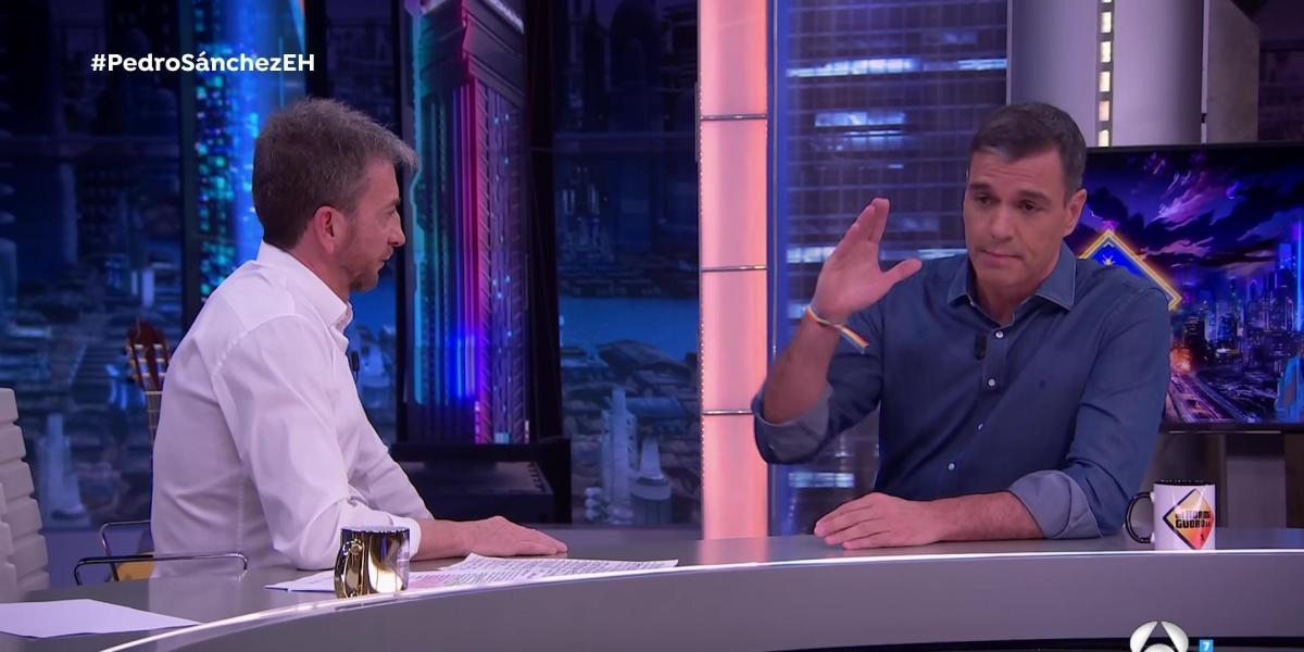 El sonado corte de Pablo Motos a Pedro Sánchez en 'El Hormiguero'