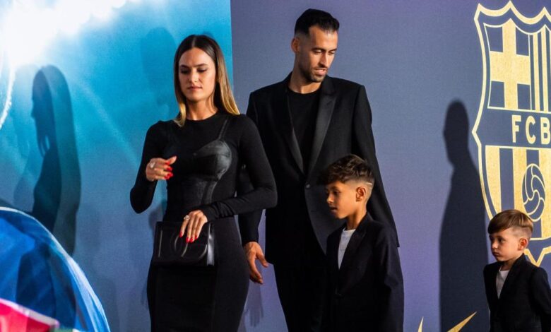 Elena Galera, al más puro estilo Kardashian en la despedida de Busquets