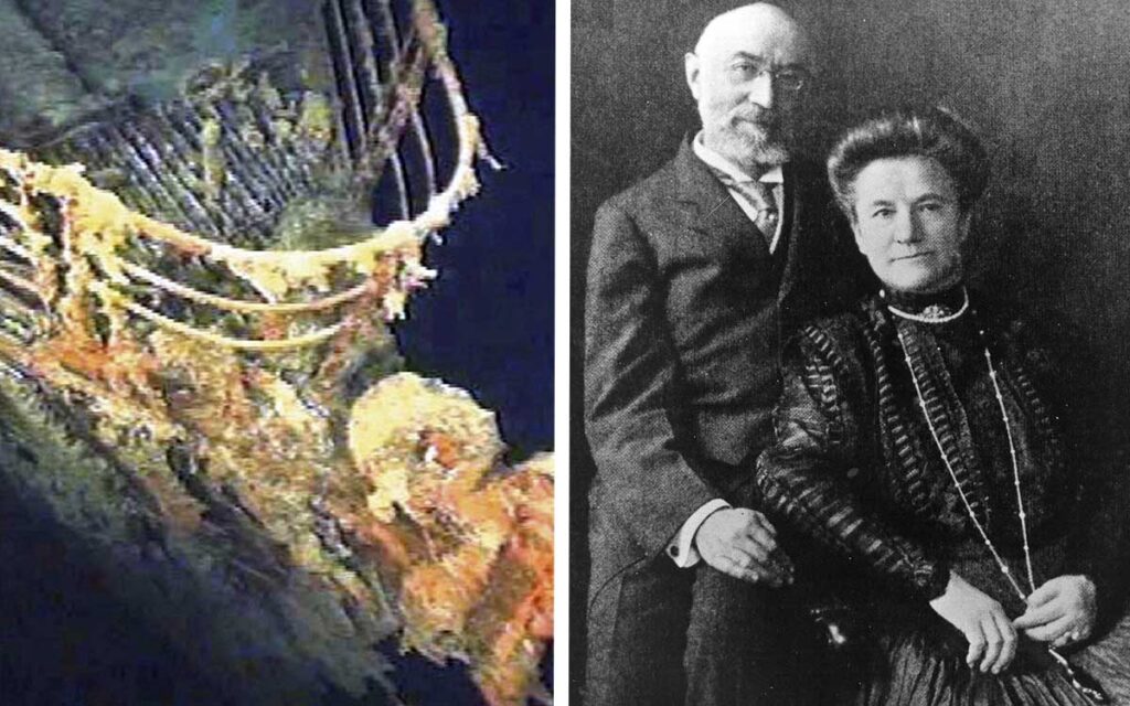 Esposa del piloto del Titán desciende de célebre pareja fallecida en el Titanic: NYT