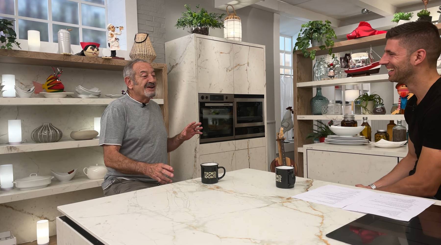 Karlos Arguiñano entrevistado en el canal de Youtube de Mikel Idoate/ Youtube