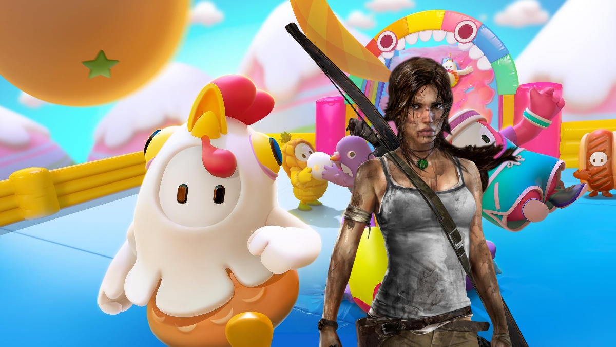 Fall Guys revela el crossover de Tomb Raider