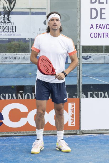 Feliciano López en un evento benéfico en Madrid / Gtres