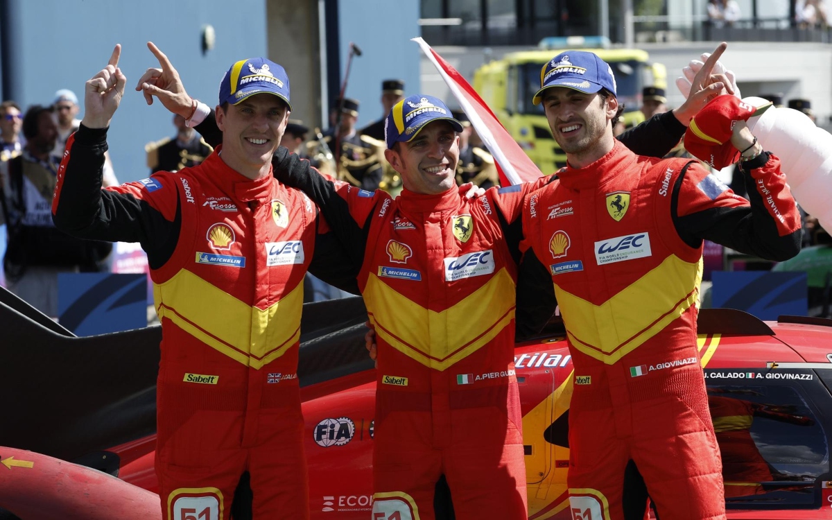 Ferrari gana la edición centenario de Le Mans y vuelve a lo más alto 57 años después