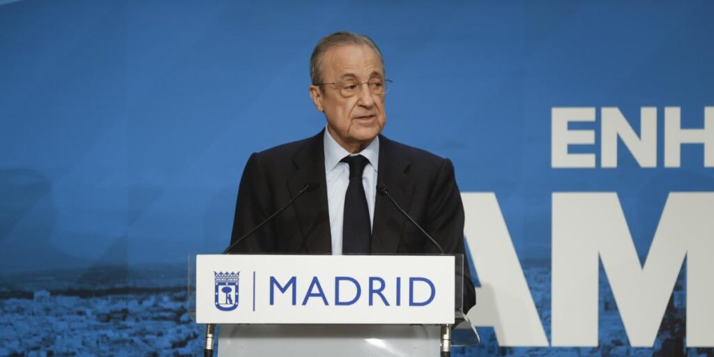 Florentino Pérez: "Chus Mateo ha sufrido ataques injustos"