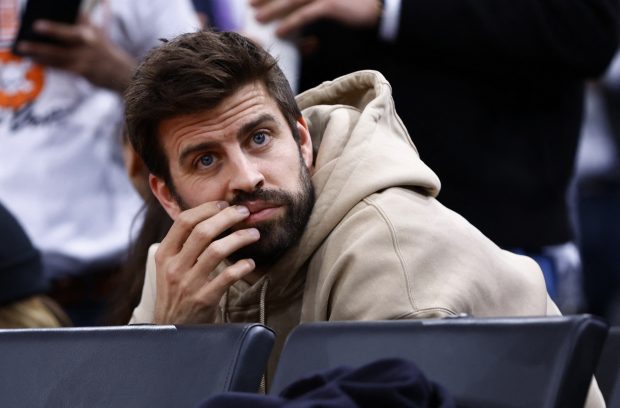 Gerard Piqué, pensativo