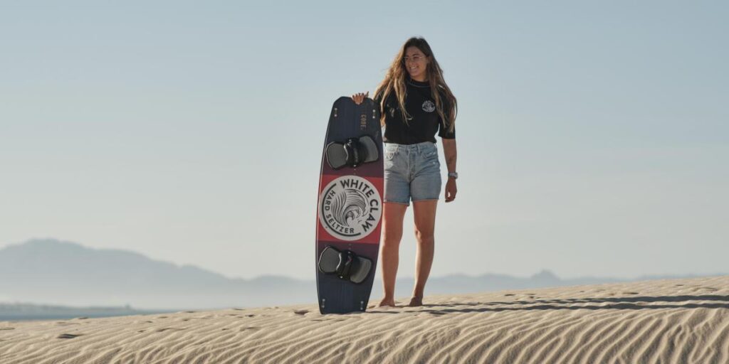 Gisela Pulido, anfitriona de lujo de White Claw en su llegada a España