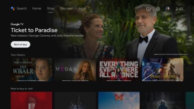 Google presenta una nueva pestaña de tienda para alquileres y compras en Android TV