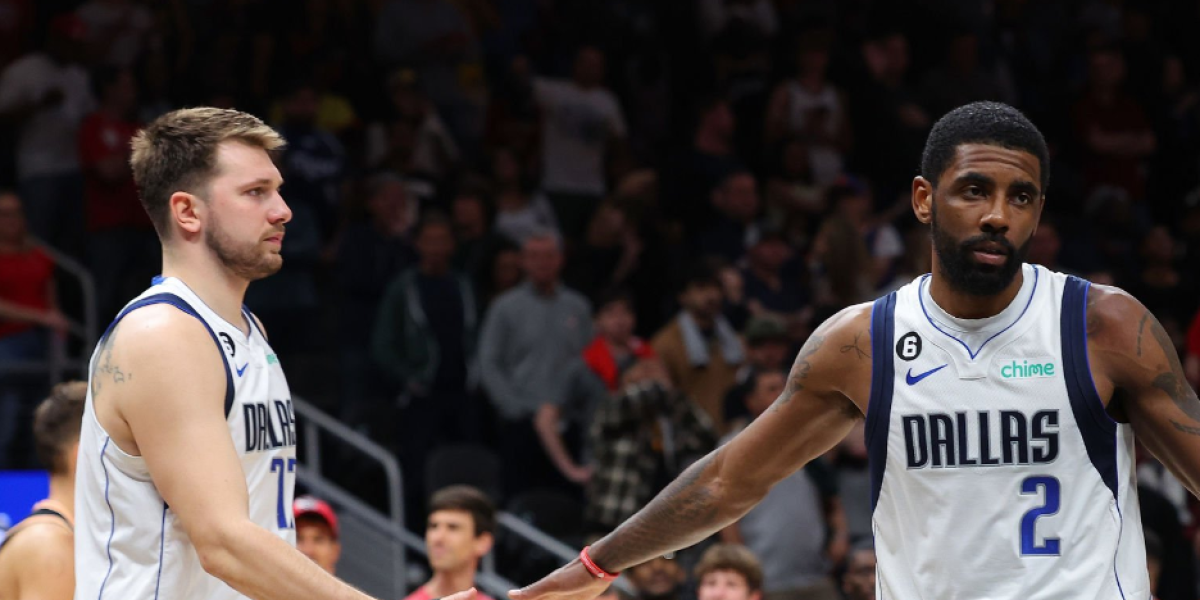 Guiño de Irving a Doncic y los Mavericks