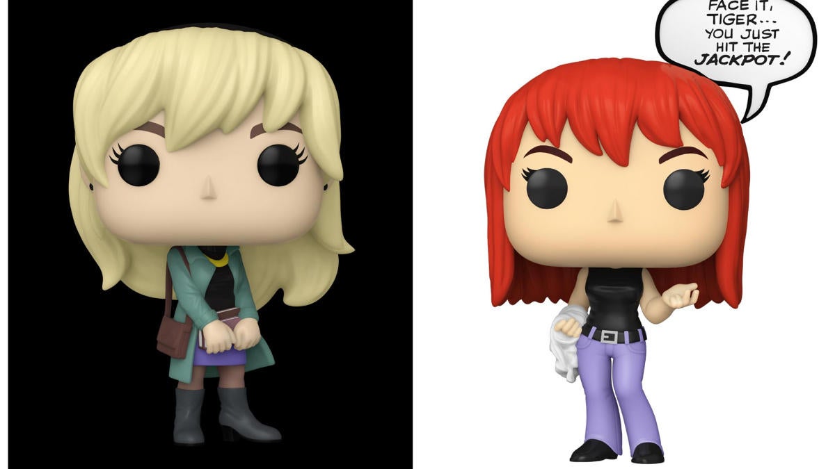 Gwen Stacy crea un triángulo amoroso Funko Pop de Spider-Man