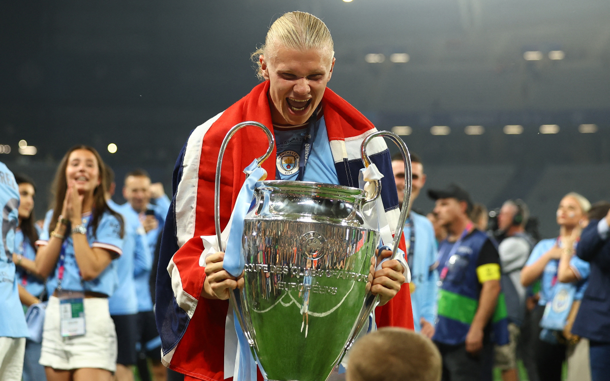 Haaland, Mbappé y Vinícius: Los tres jugadores mejor valuados del mundo