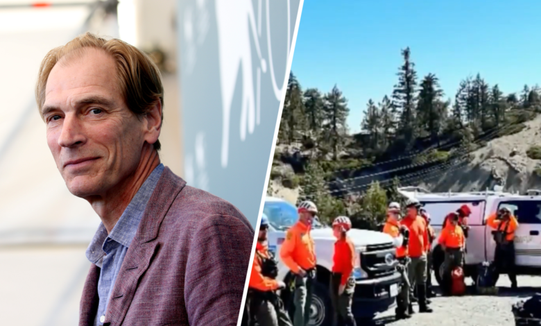 Hallan restos humanos en el área donde desapareció el actor Julian Sands