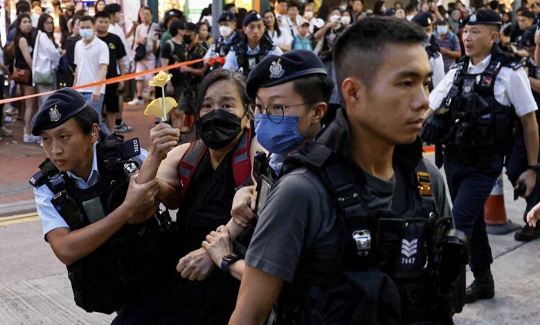 Hong Kong: Mas de una decena de detenidos en el aniversario de la matanza de Tiananmen