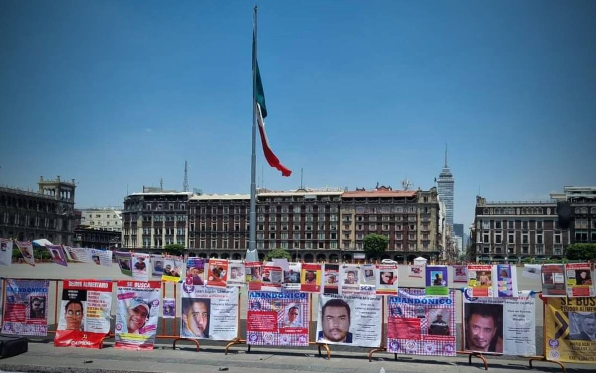 Instalan tendederos para exhibir a deudores alimentarios en todo México