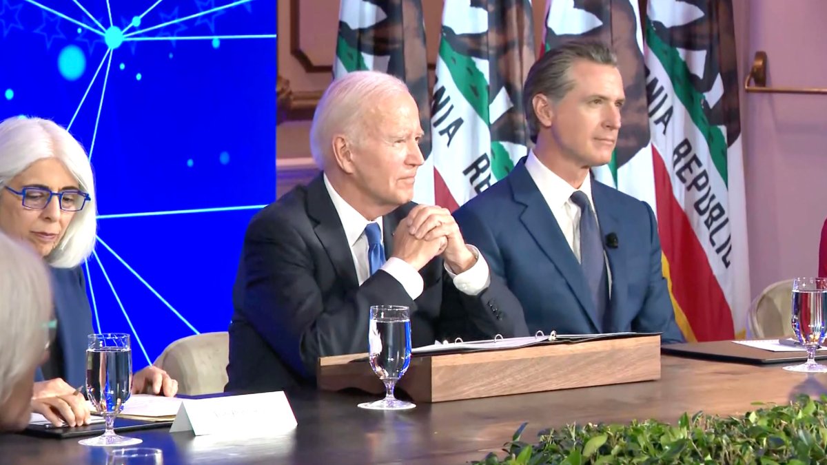 Joe Biden discute la inteligencia artificial en San Francisco