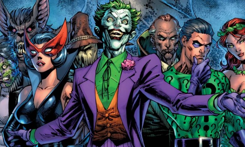 Joker Batman Villains DC