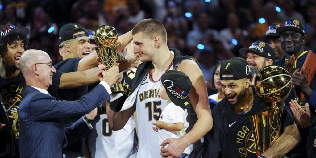 Jokic, el MVP que no se emociona ni para atrás: "Ahora nos podemos ir para casa"