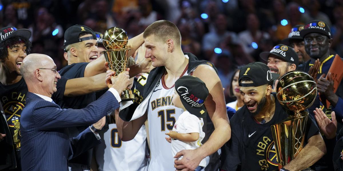 Jokic, el MVP que no se emociona ni para atrás: "Ahora nos podemos ir para casa"