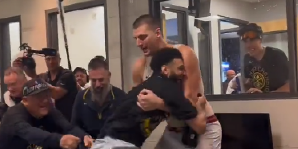 Jokic y sus pesadas bromas después de proclamarse campeón