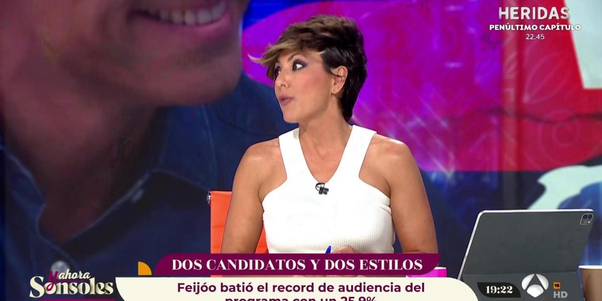 La clara conclusión de Sonsoles Ónega sobre la visita de Feijóo en 'El Hormiguero'