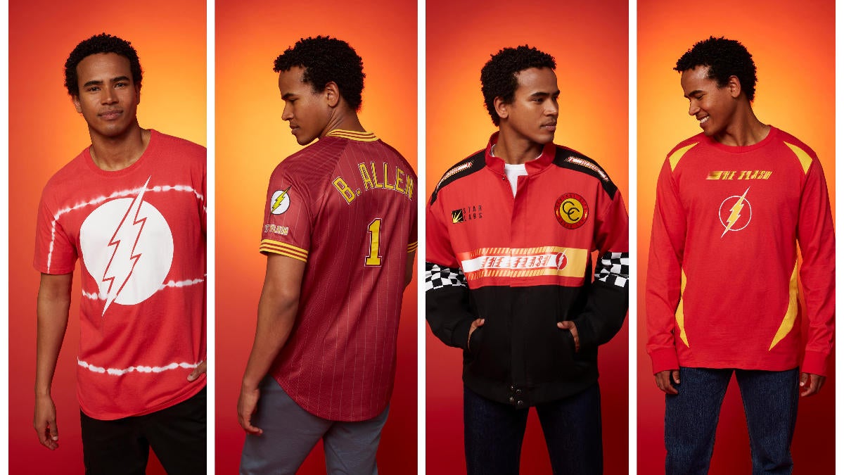 La colección Flash en BoxLunch agrega algo de velocidad a su estilo