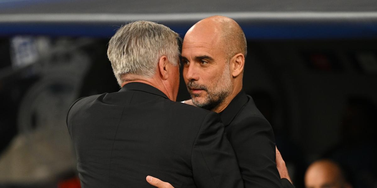 La curiosa estadística de Ancelotti y Guardiola en Champions