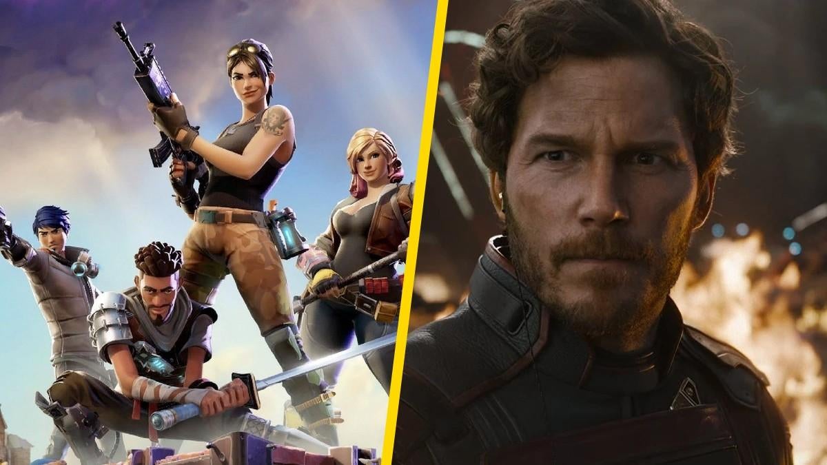 La estrella de Guardianes de la Galaxia, Chris Pratt, aparentemente hace anuncios de Fortnite