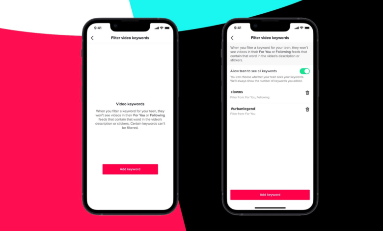 La herramienta de emparejamiento familiar de TikTok ahora brinda a los padres un control personalizado sobre el contenido que ven sus hijos adolescentes