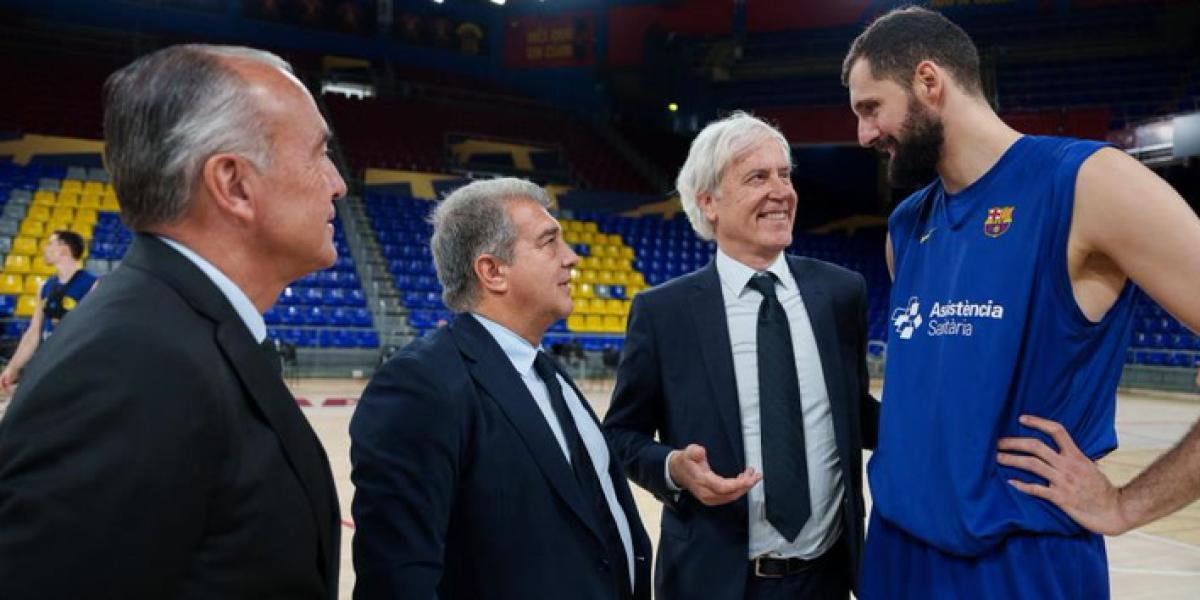 Laporta, sobre el adiós de Mirotic: "La situación es la que es"