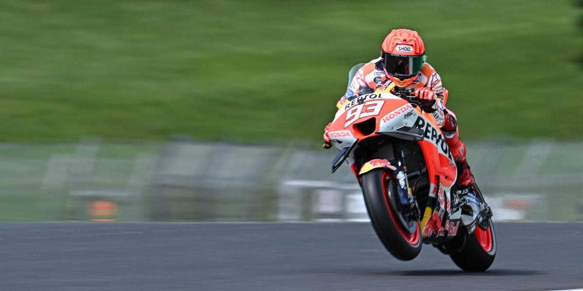 Lidera Zarco y mejora Marc Márquez, 2º a una décima y media