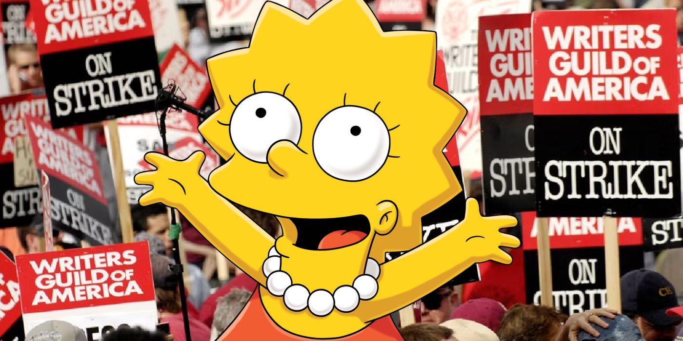 “Lisa Needs Residuals”: el equipo de Los Simpson amplifica la huelga de WGA con referencias inteligentes
