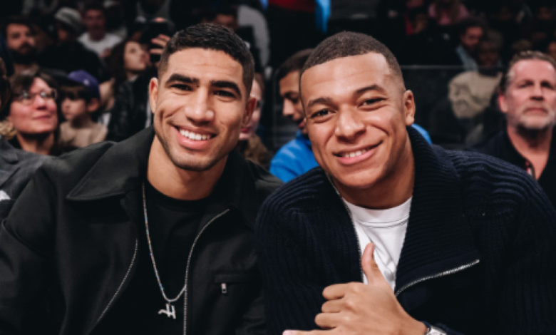 Los relojes con los que Mbappé y Hakimi deslumbraron en la NBA