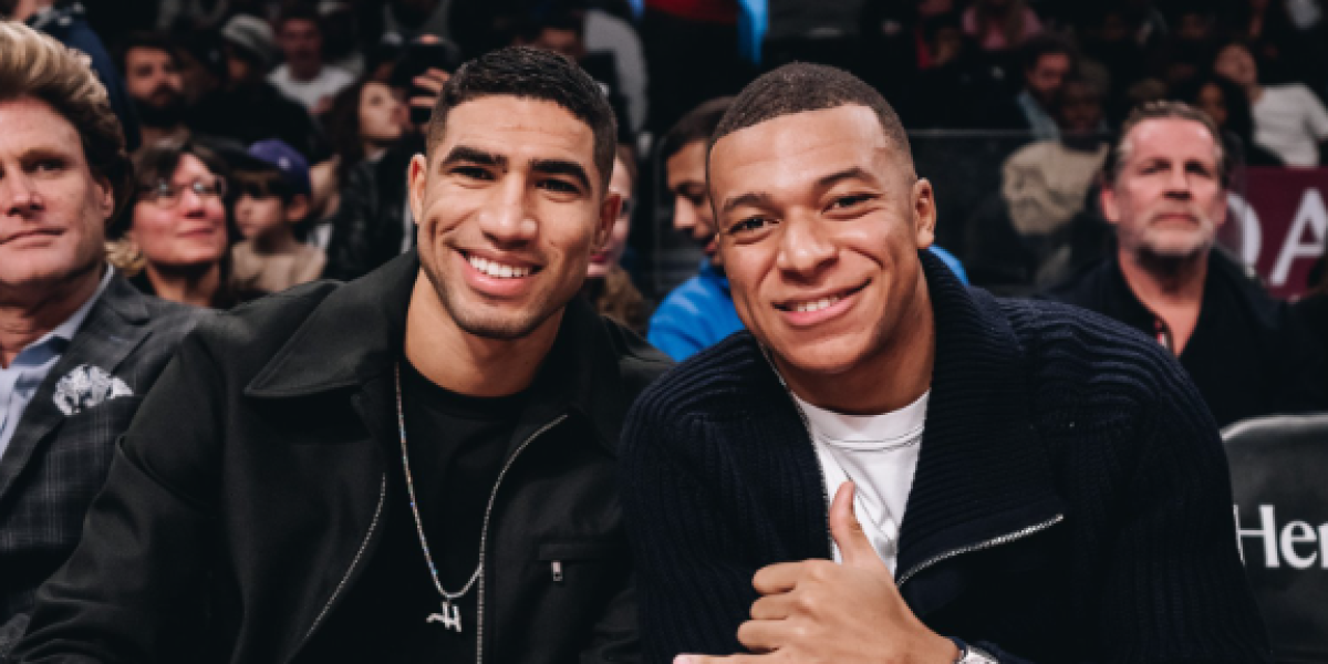 Los relojes con los que Mbappé y Hakimi deslumbraron en la NBA
