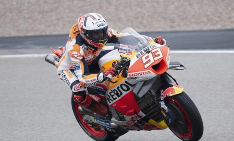 Marc Márquez decide no correr la carrera tras sus cinco caídas