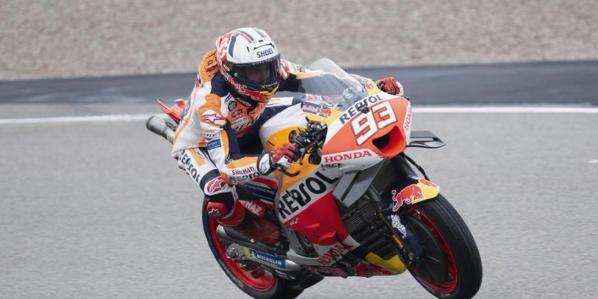 Marc Márquez decide no correr la carrera tras sus cinco caídas