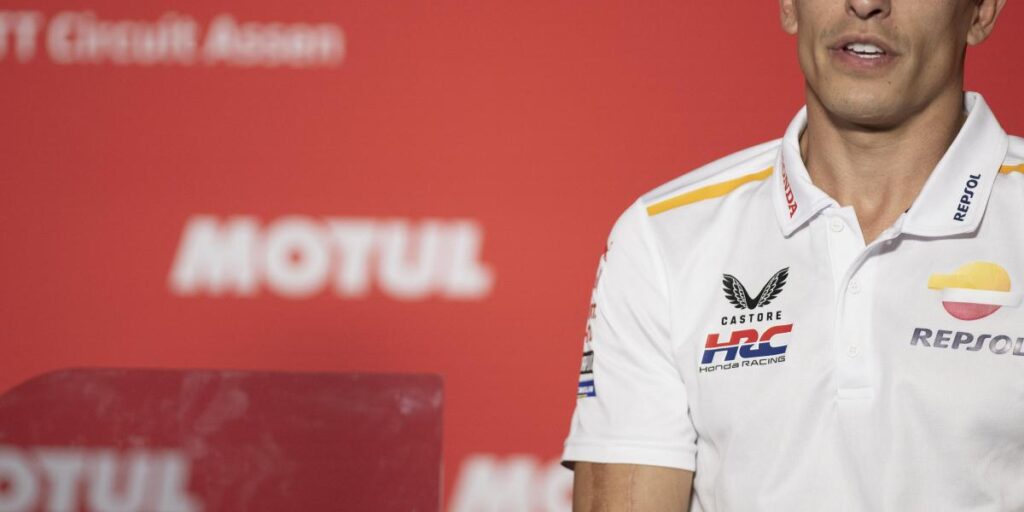Marc Márquez desvela la verdadera razón por la que se ha presentado en Assen