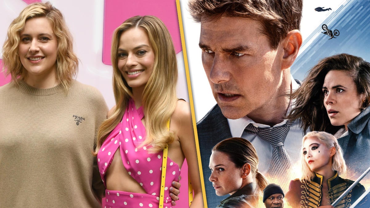 Margot Robbie y Greta Gerwig de Barbie responden al desafío del cine de Tom Cruise con nuevas fotos