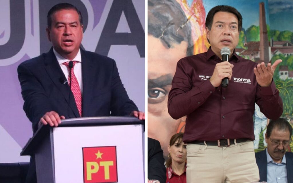 Mejía Berdeja acusa a Mario Delgado de extorsionar al PT