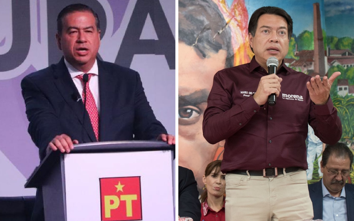 Mejía Berdeja acusa a Mario Delgado de extorsionar al PT