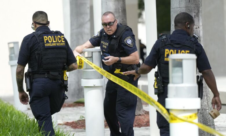 Miami se blinda ante la posible reacción violenta a la comparecencia de Trump por los papeles de Mar-a-Lago