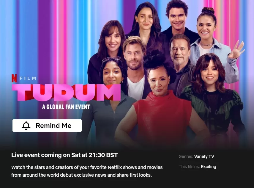 netflix tudum transmisión en vivo en netflix netflix tudum transmisión en vivo en netflix