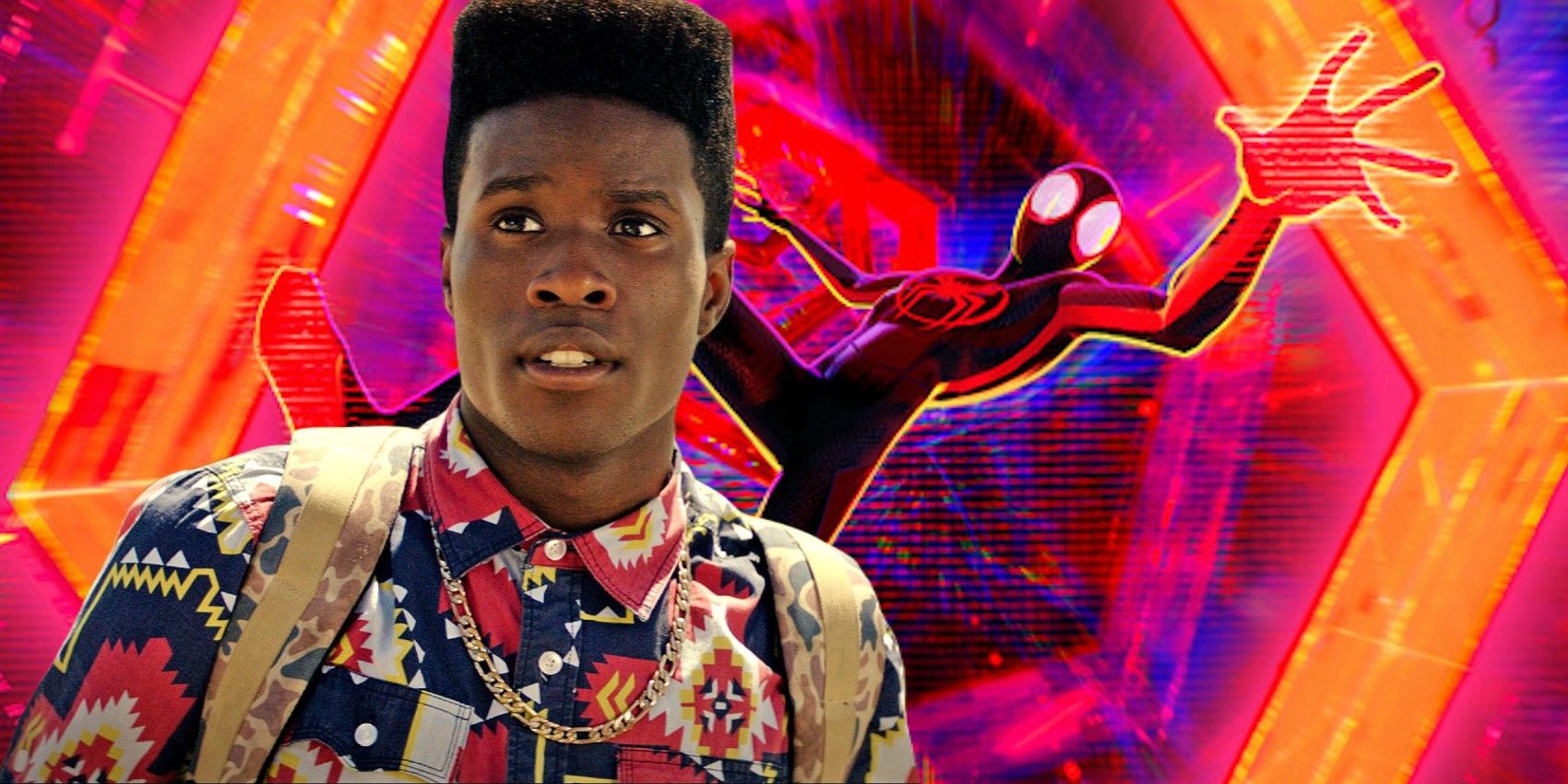 Custom Image of Shameik Moore in Dope and Miles Morales.