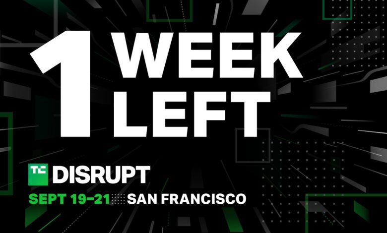 Oferta de una semana del 4 de julio en pases para TechCrunch Disrupt 2023