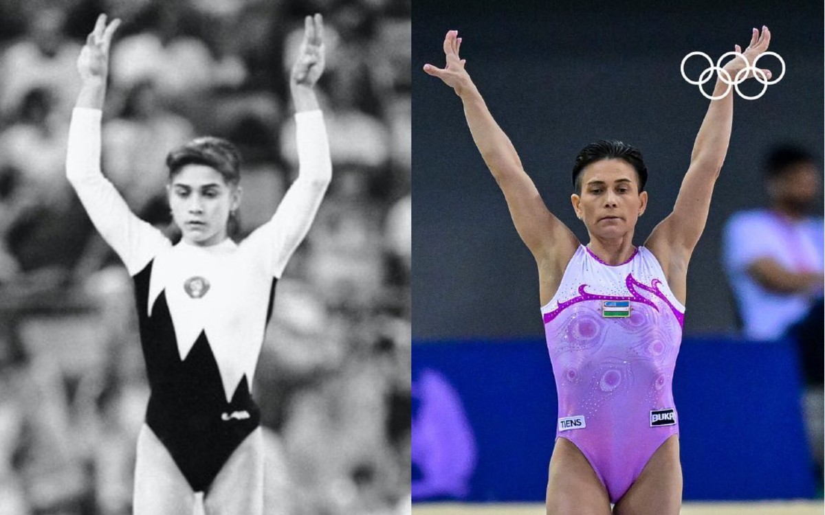 Oksana Chusovitina, de 47 años, en busca de sus novenos Juegos Olímpicos en París 2024