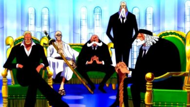 The Five Elders in One Piece