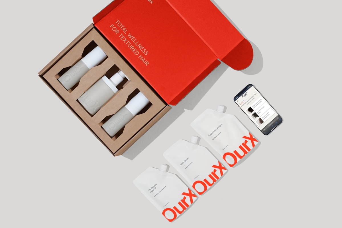 OurX agrega un giro tecnológico al régimen de cuidado del cabello negro