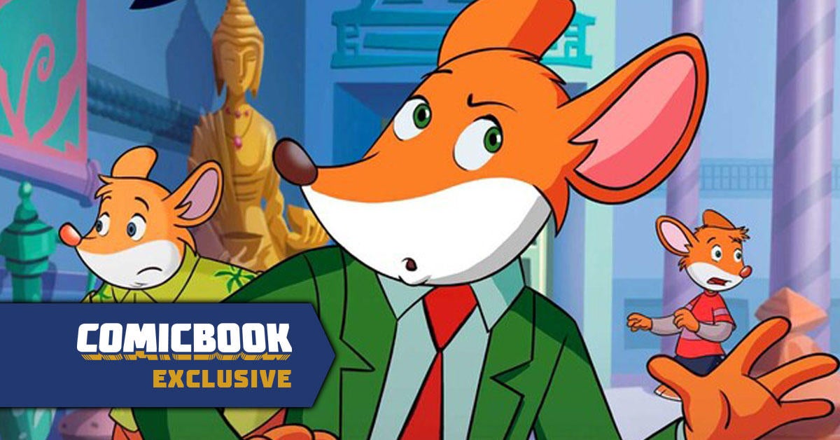 Papercutz y Mad Cave Studios revelan el primer vistazo a Geronimo Stilton Reporter 15: Clean Sweep (exclusivo)